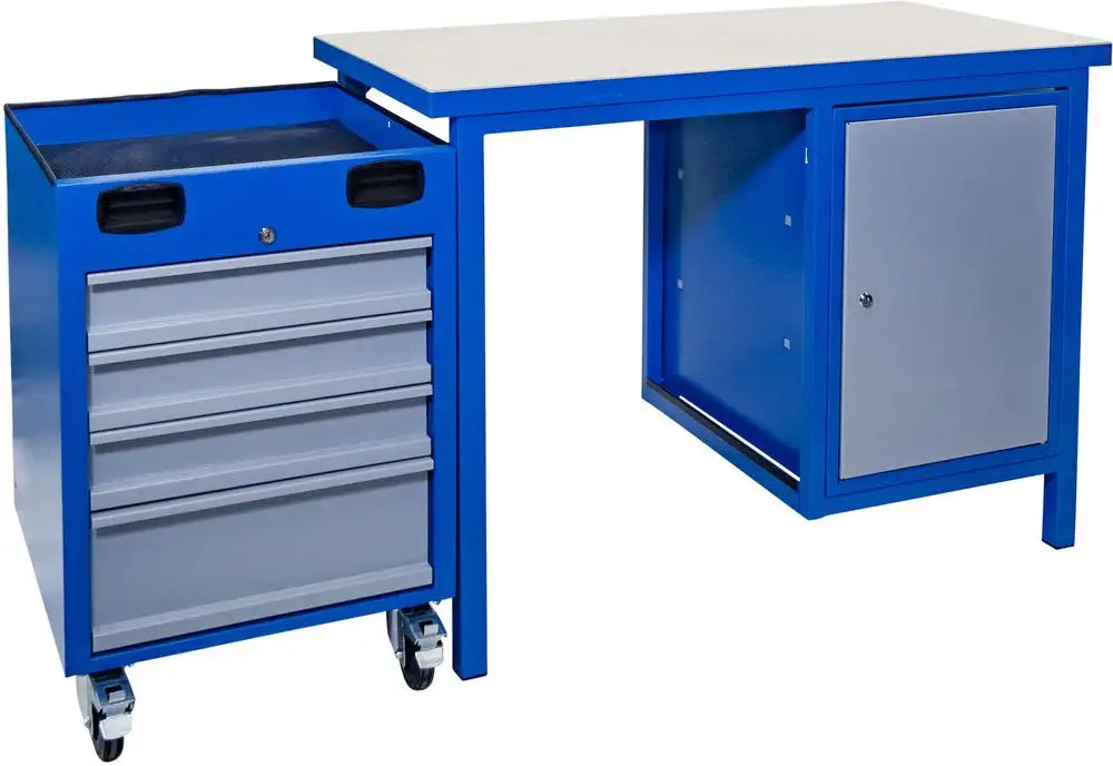 Banco da lavoro Guede 1200 SLT MULTI con carrello integrato – 400 kg