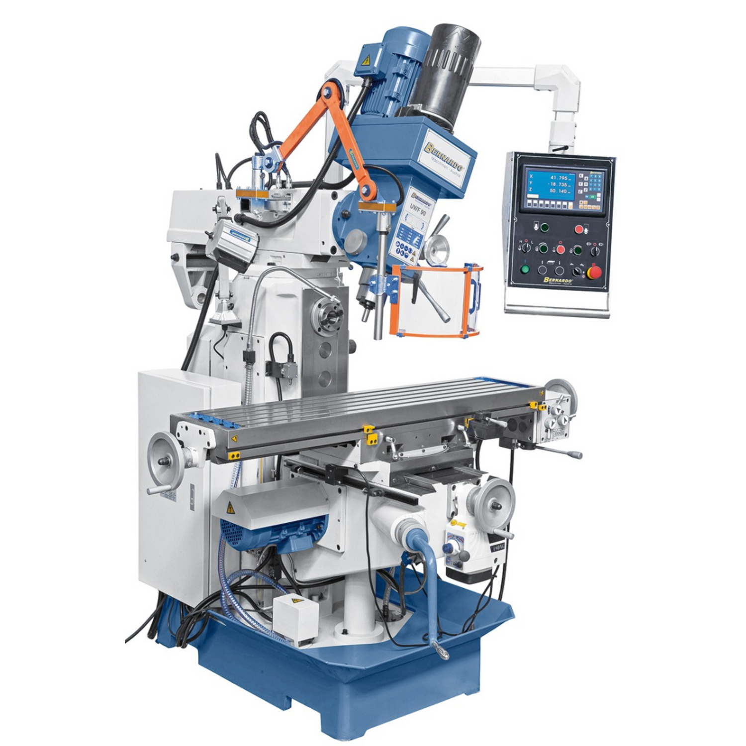 Bernardo Fresatrice universale UWF 90-1270 con DRO 3 assi