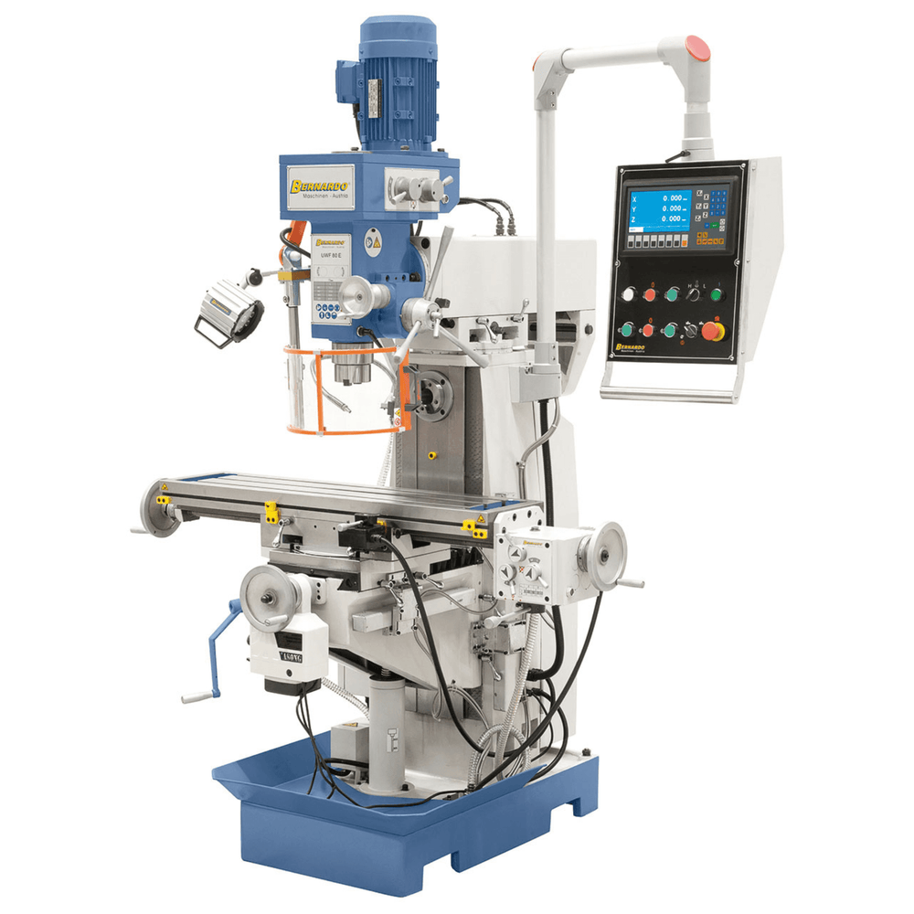 Bernardo Fresatrice universale UWF 80 E 3 assi digitale con avanzamento Y