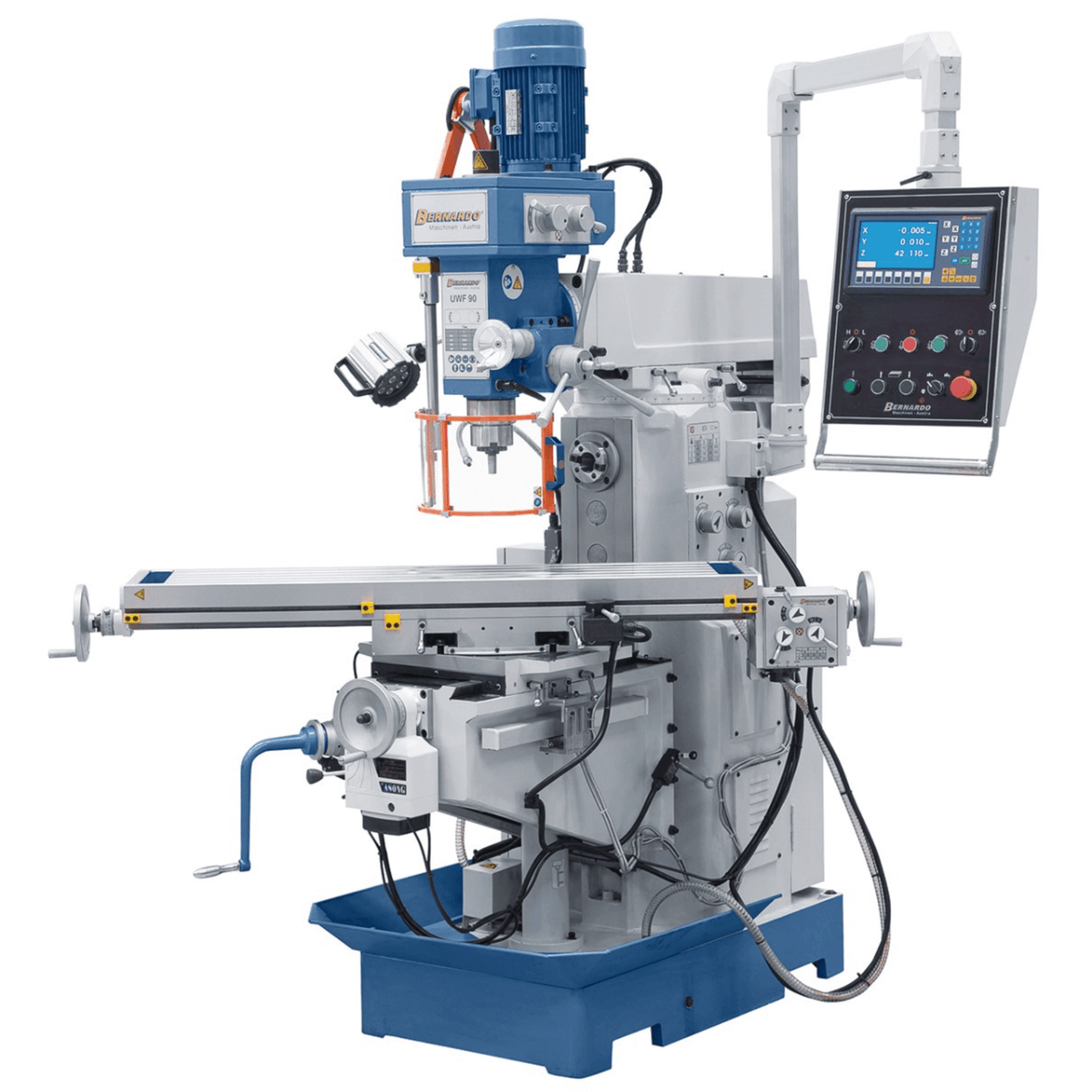 Bernardo Fresatrice universale UWF 90-1270 con display 3 assi