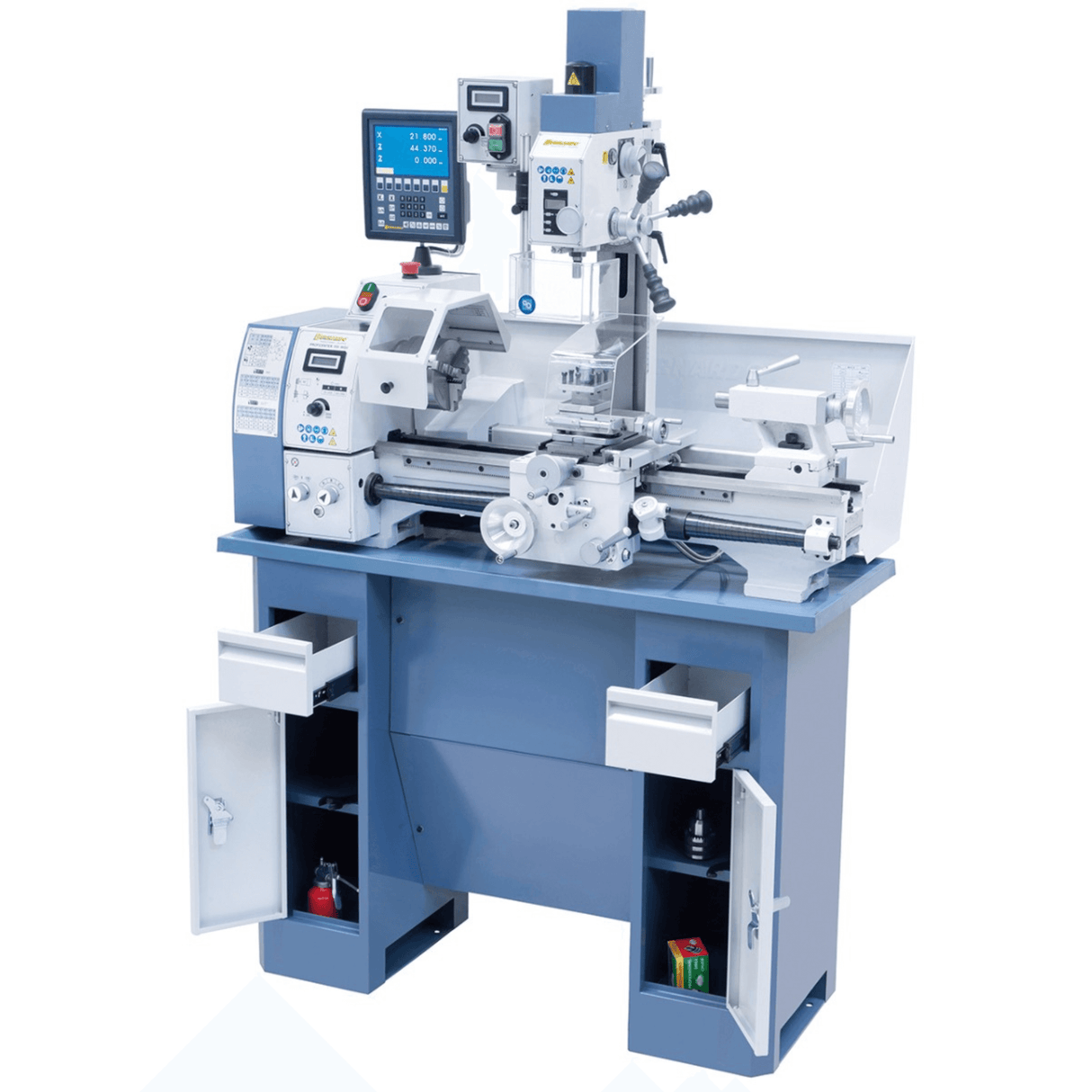 Proficenter 550 WQV / 230 V Bearbeitungszentrum inkl. 2-Achs-Digitalanzeige ES-12 V