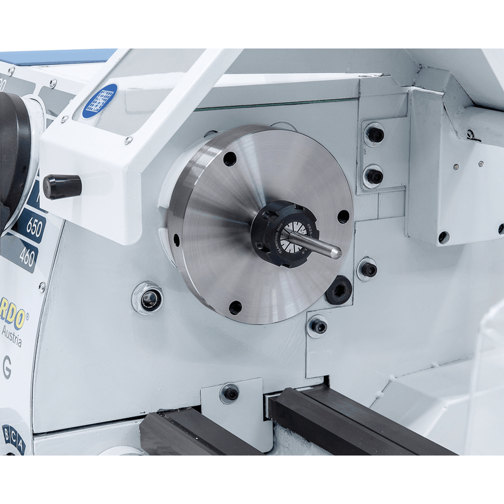 Tornio Bernardo Profi 650 G / 230 V con DRO 2 assi