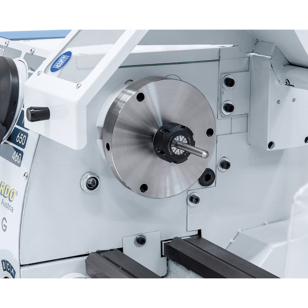Tornio Bernardo Profi 650 G / 230 V con DRO 2 assi