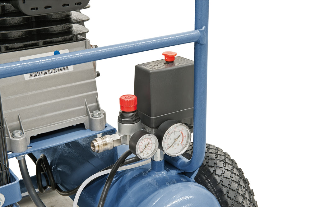 Compressore carrellato Guede AC17/DUO/F/D – 3 HP, 400 V, 10 bar