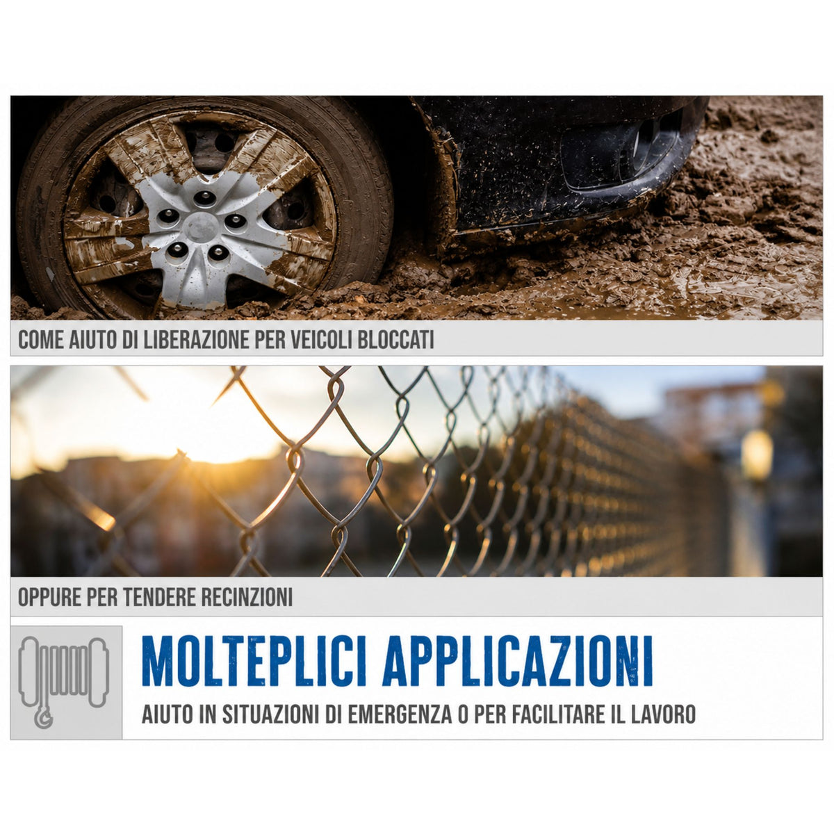 Paranco a leva manuale Güde HS-2000