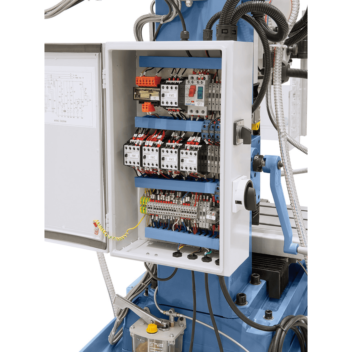 FM 55 HSV Bohr- und Fräsmaschine mit digitaler Positionsanzeige