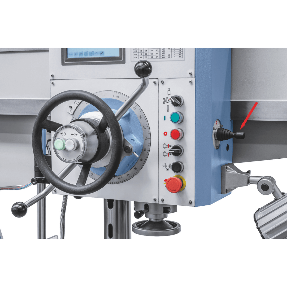 Bernardo Trapano radiale RD 1600 Servo