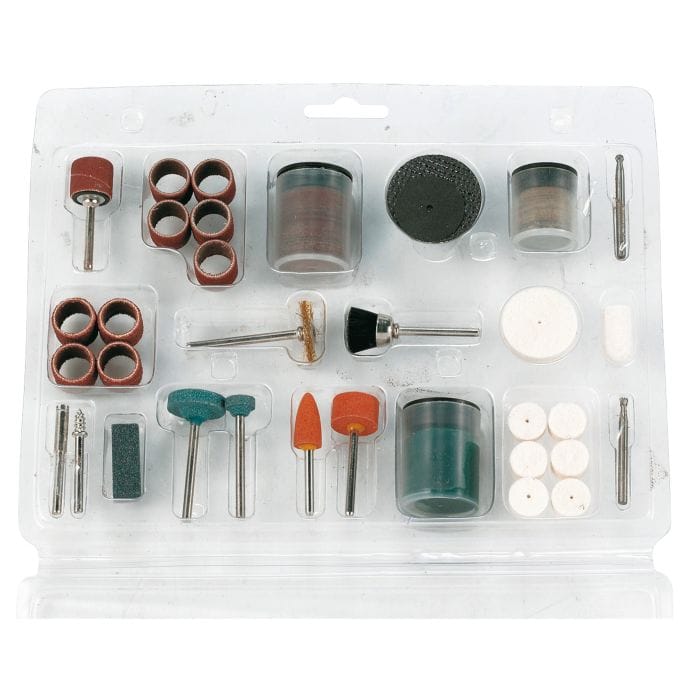 Assortimento di mole rotative, 105 pezzi