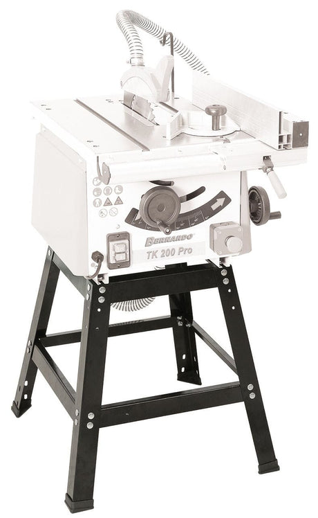 Struttura di supporto aperta per TK 250 PRO, realizzata in acciaio, progettata per migliorare stabilità, ergonomia e accessibilità durante la lavorazione.