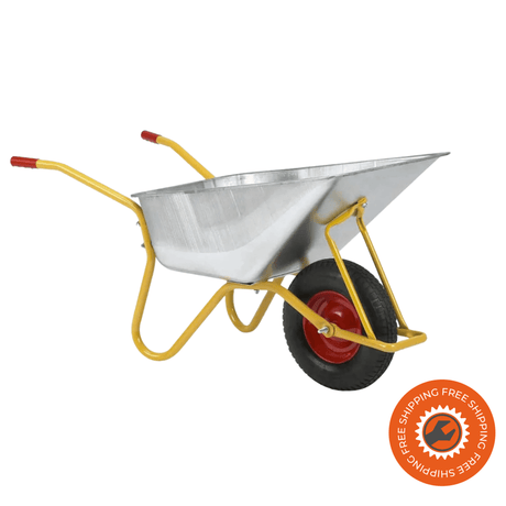 Carriola Ravendo multipla BC 1102 robusta 110L con ruota pneumatica professionale
