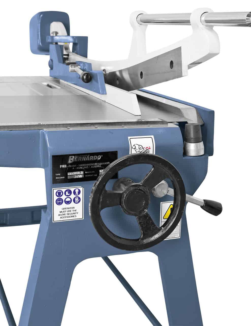 Bernardo HLS 1280 x 2,0 – Cesoia manuale a leva per lamiera