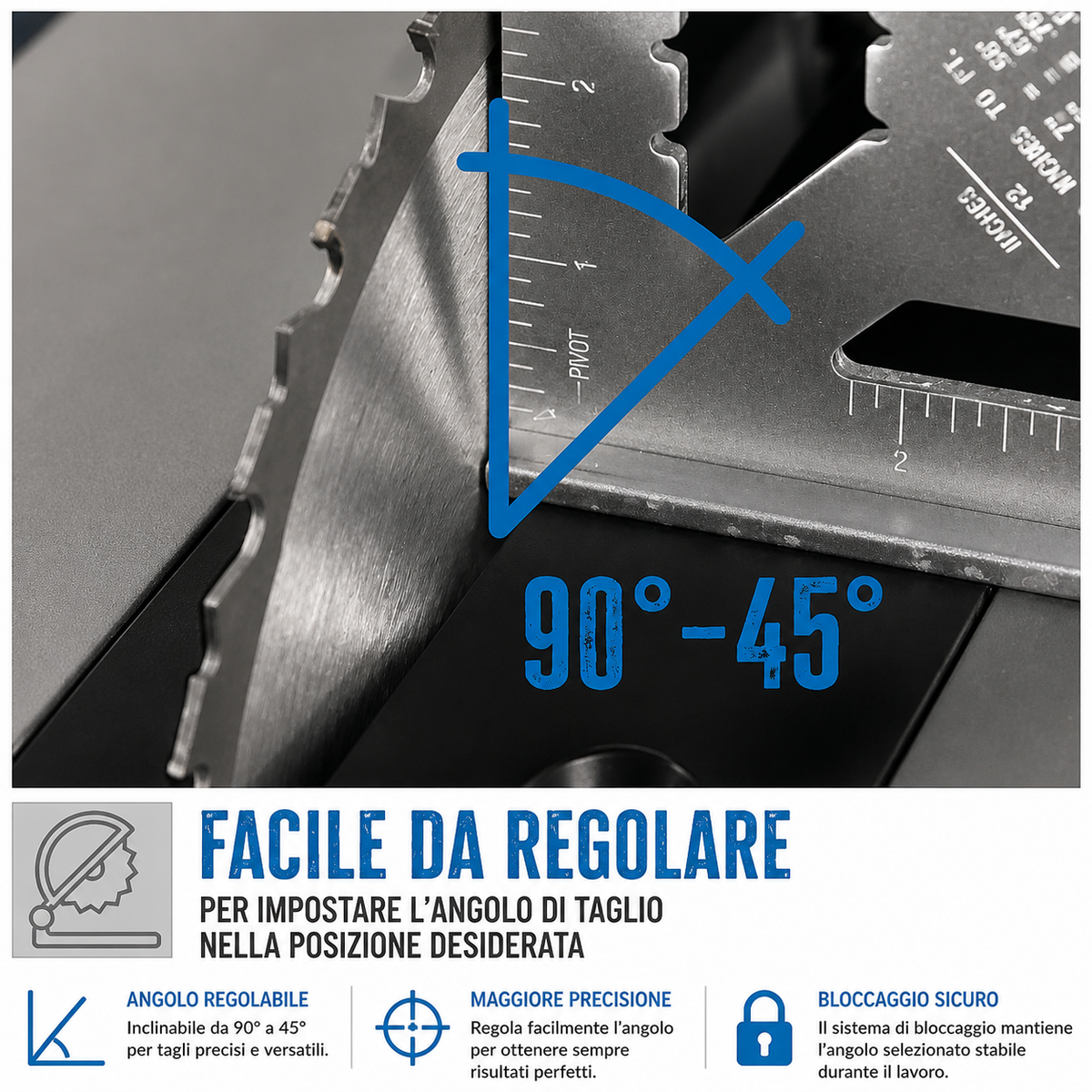 Sega da banco per legno Guede 230 V