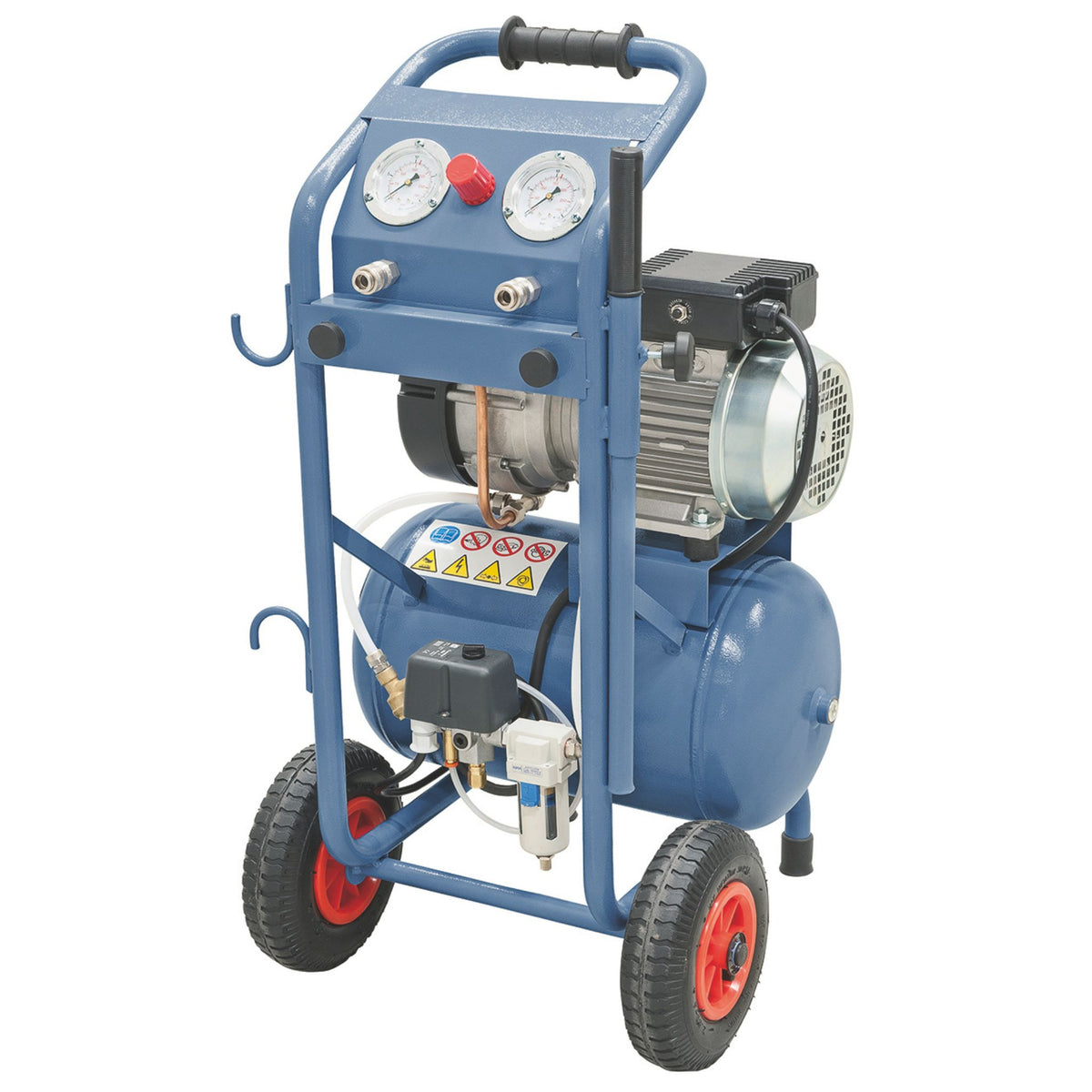 compressore aria, senza olio, oil-free, bernardo, 20 litri, 1.8 kw, monofase, professionale, officina, cantiere, utensili pneumatici, verniciatura, portata 460 l/min, serbatoio, pressione 8 bar, manutenzione ridotta, aria pulita