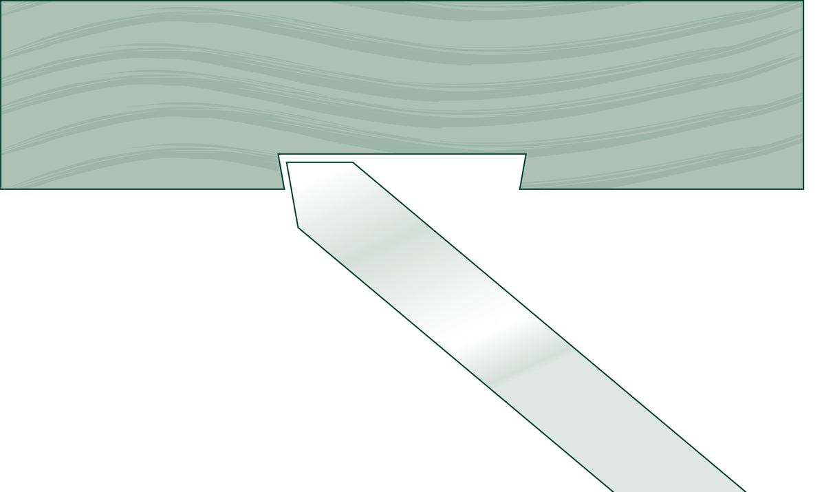 Record Power Sgorbia ProComfort 12 mm a Coda di Rondine