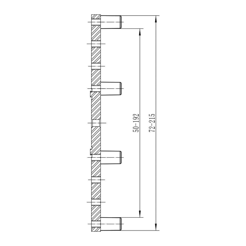 Premium self-centering kit 115 mm