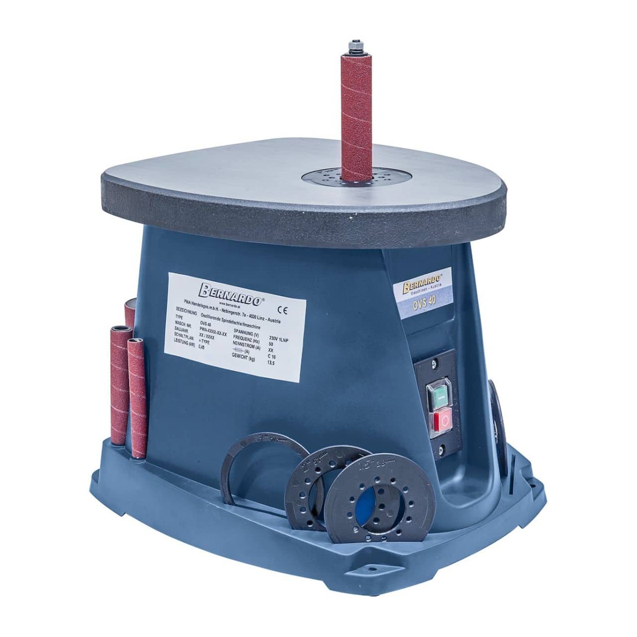 Bernardo Levigatrice a mandrino oscillante OVS 40 - 230 V