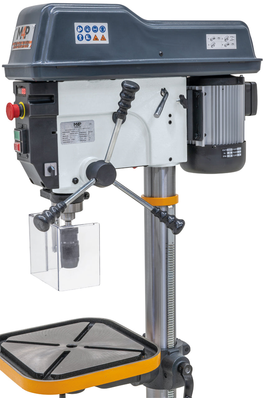 Trapano a colonna Vario FDM 430 - 20 VRL / 400 V - leva di avanzamento