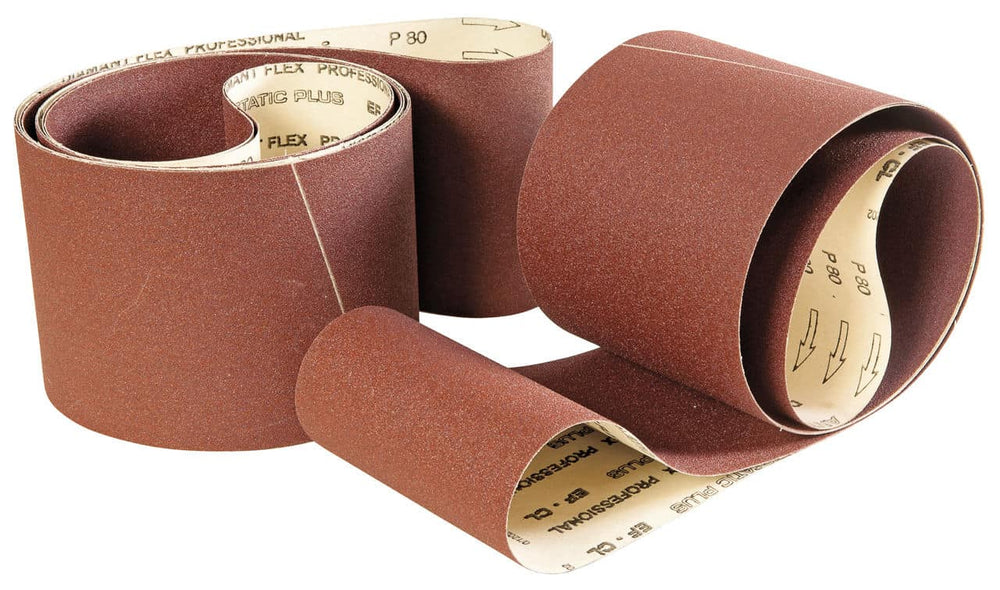 Nastro abrasivo di carta 2510 x 150 mm - K 100 (5 pezzi)