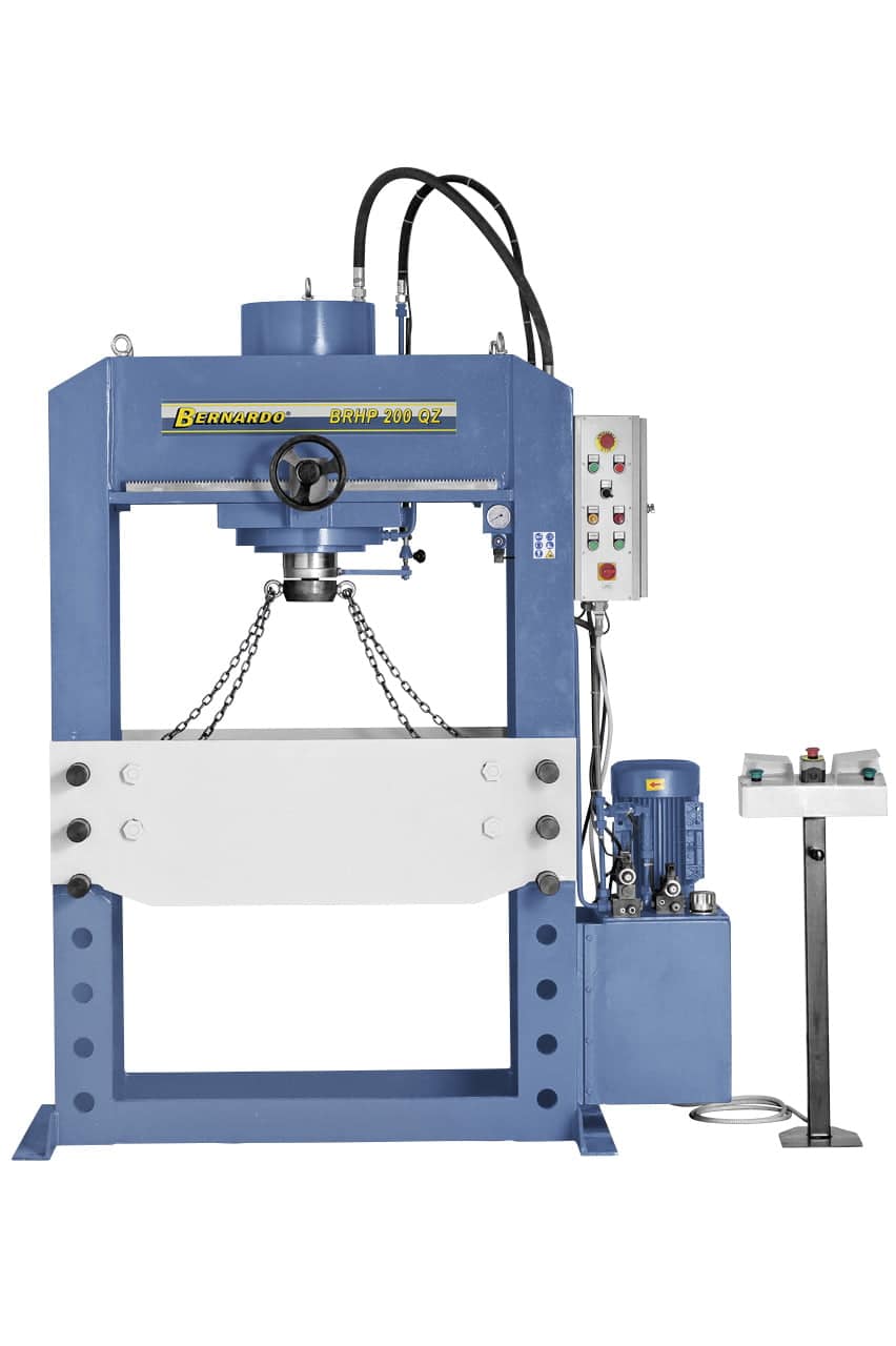 Bernardo BRHP 150 QZ – Pressa idraulica con testa mobile