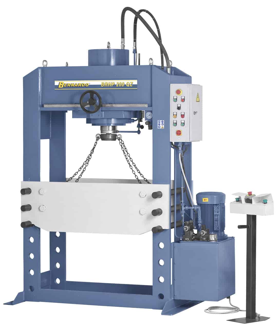 Bernardo BRHP 200 QZ – Pressa idraulica con testa mobile