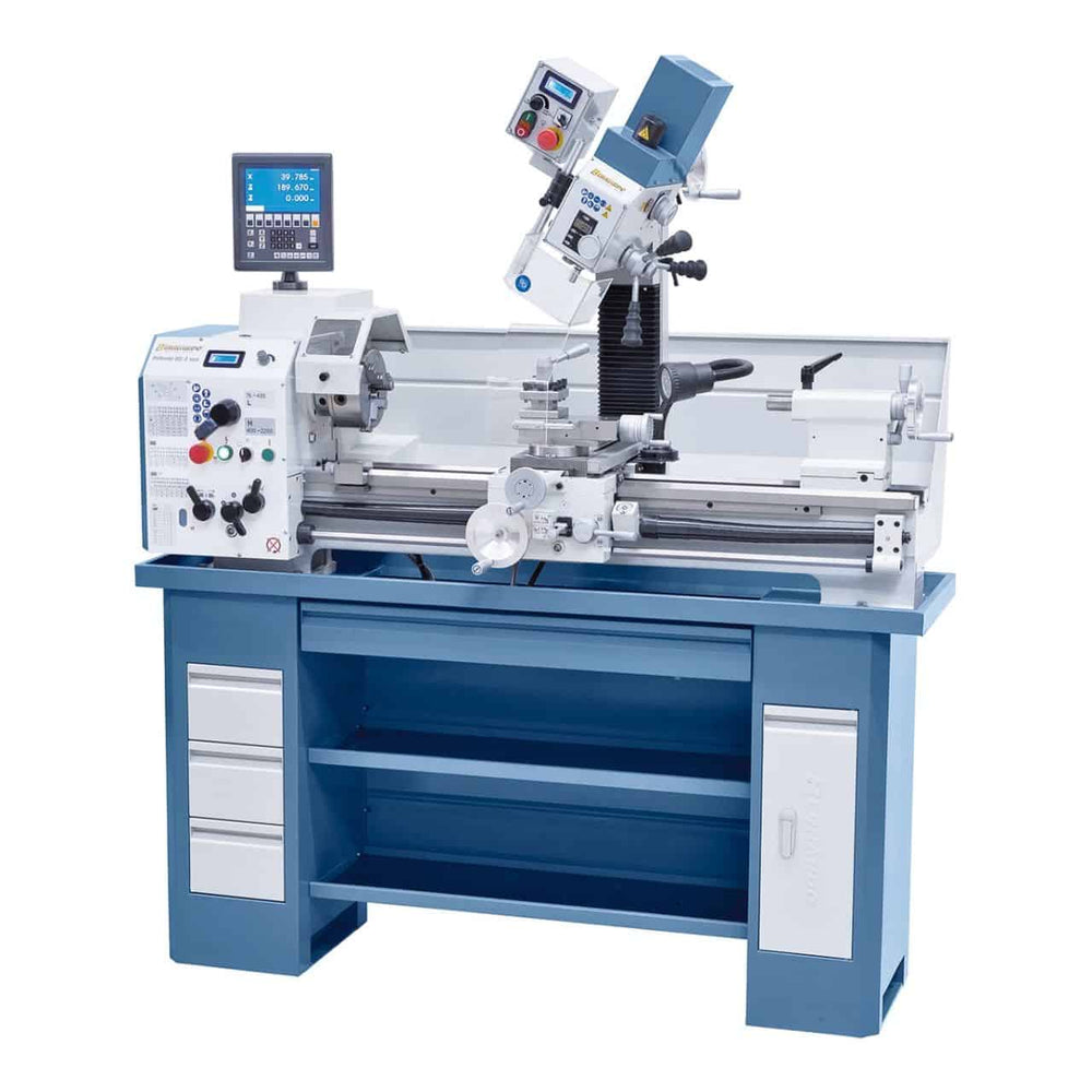 Bernardo Proficenter 880 G Vario / 230 V con DRO – Tornio e fresatrice