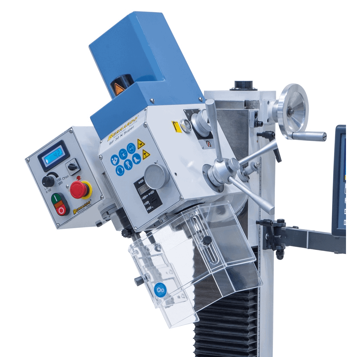 Bernardo Trapano-fresatrice BF 30 N Super con display 3 assi