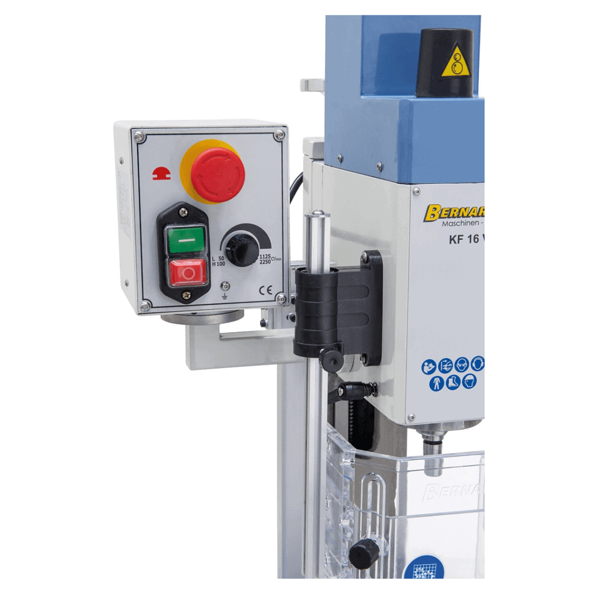Trapano e Fresatrice KF 16 Vario Bernardo con Display 3 Assi