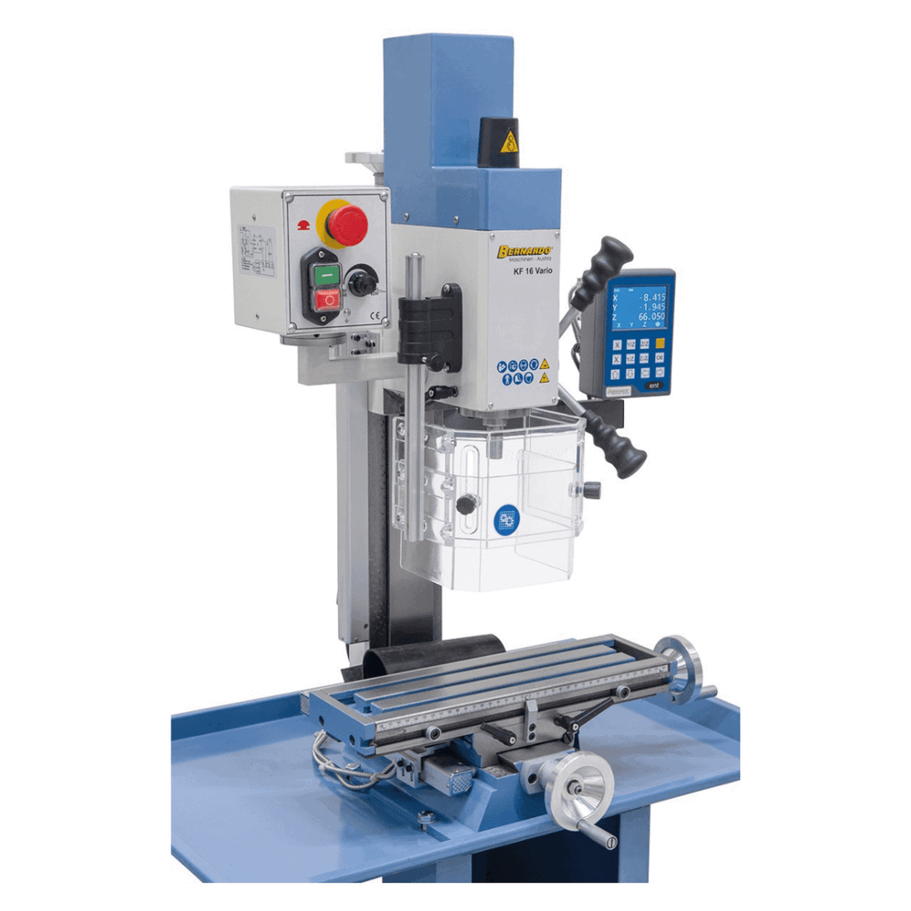 Trapano e Fresatrice KF 16 Vario Bernardo con Display 3 Assi