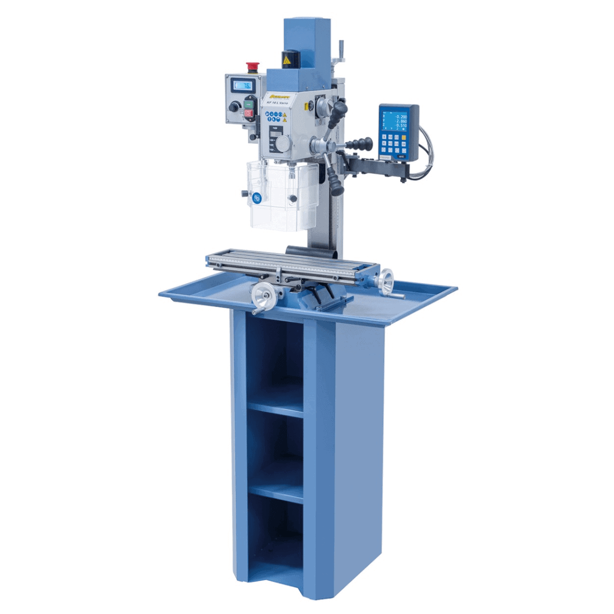 Bernardo KF 16 L Vario – Fresatrice con DRO 3 assi DT 40
