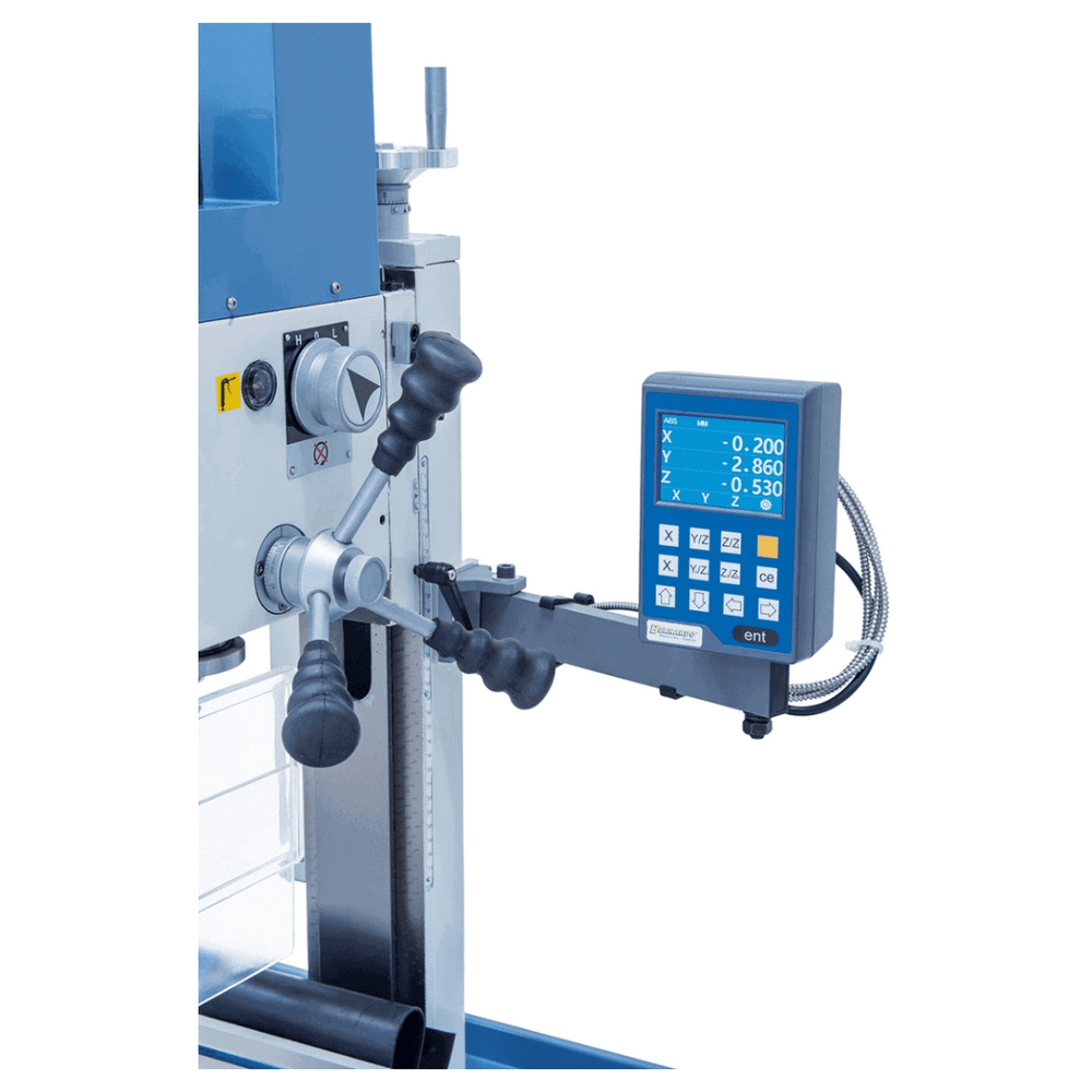 Bernardo KF 16 L Vario – Fresatrice con DRO 3 assi DT 40