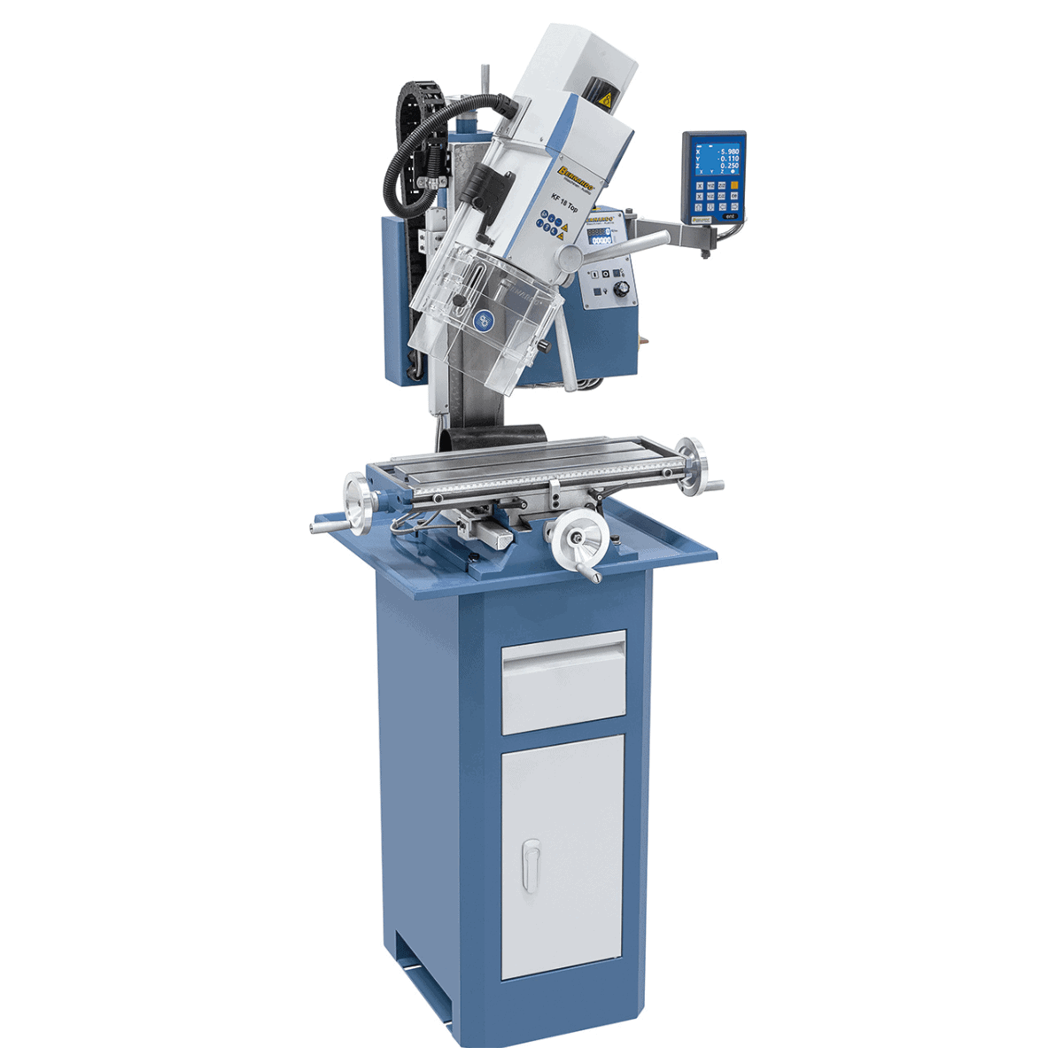 KF 18 Top drilling and milling machine incl. 3-axis digital display