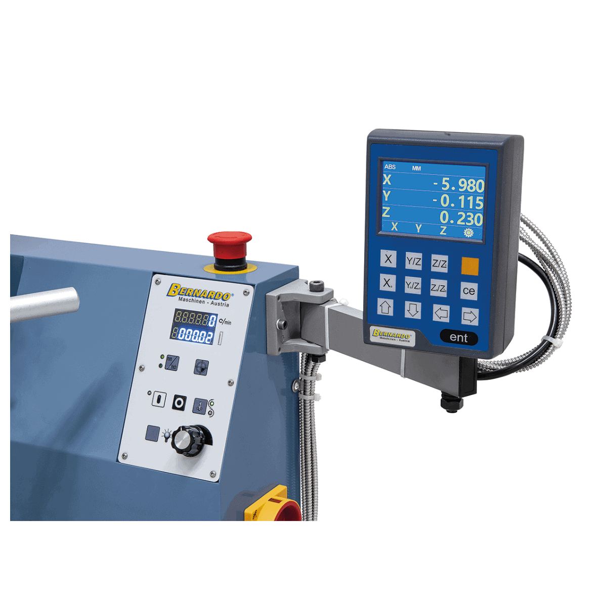 KF 18 Top drilling and milling machine incl. 3-axis digital display