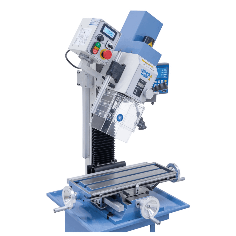 KF 25 D Vario drilling and milling machine with 3-axis digital display