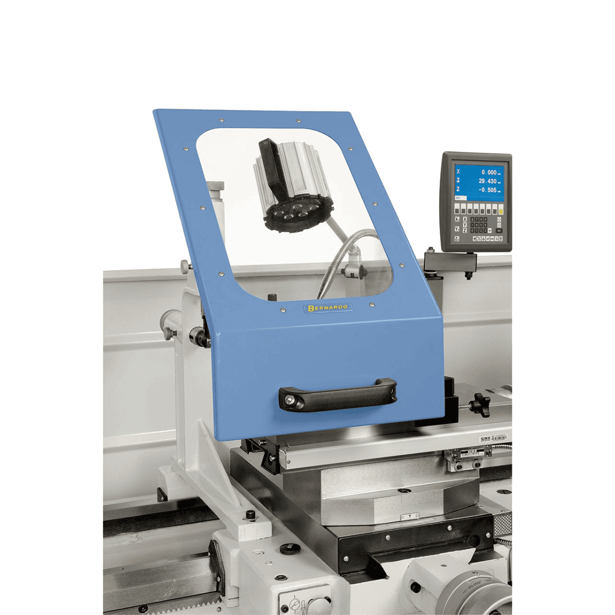 Tornio Bernardo TITAN 800 x 2000 Vario con DRO 3 assi