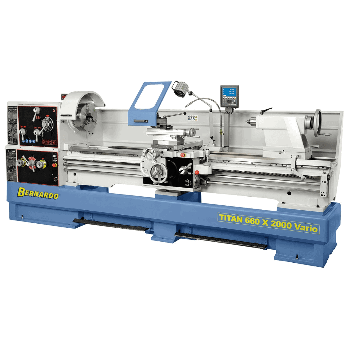 Tornio Bernardo TITAN 660 x 3000 Vario – Potente e preciso