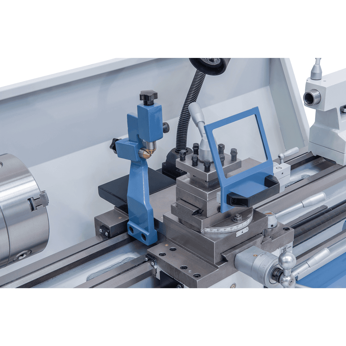 Bernardo Hobby 800 G 230 V – Tornio parallelo con DRO 3 assi DT 40