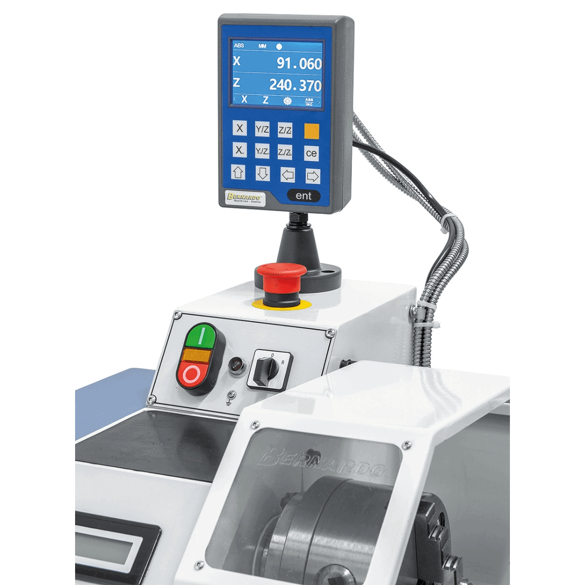 Drehmaschine Profi 450 S Vario / 230 V mit 2-Achs-Positionsanzeige ES-12V