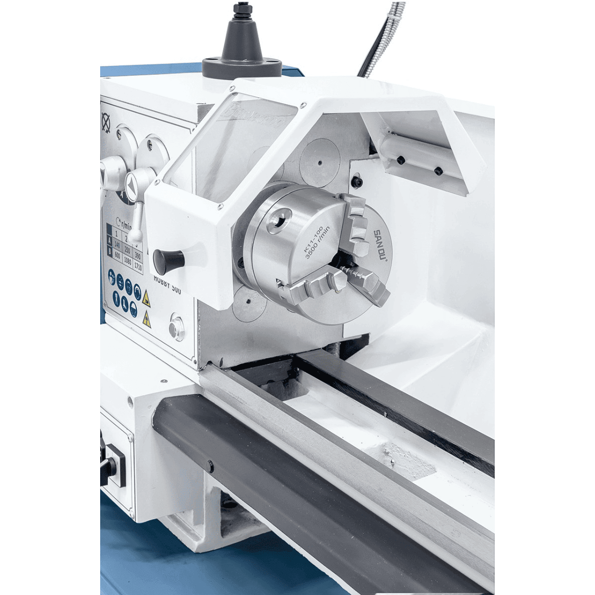 Bernardo Tornio metallo Hobby 500 - 400V con visualizzatore digitale a 2 assi DT 40