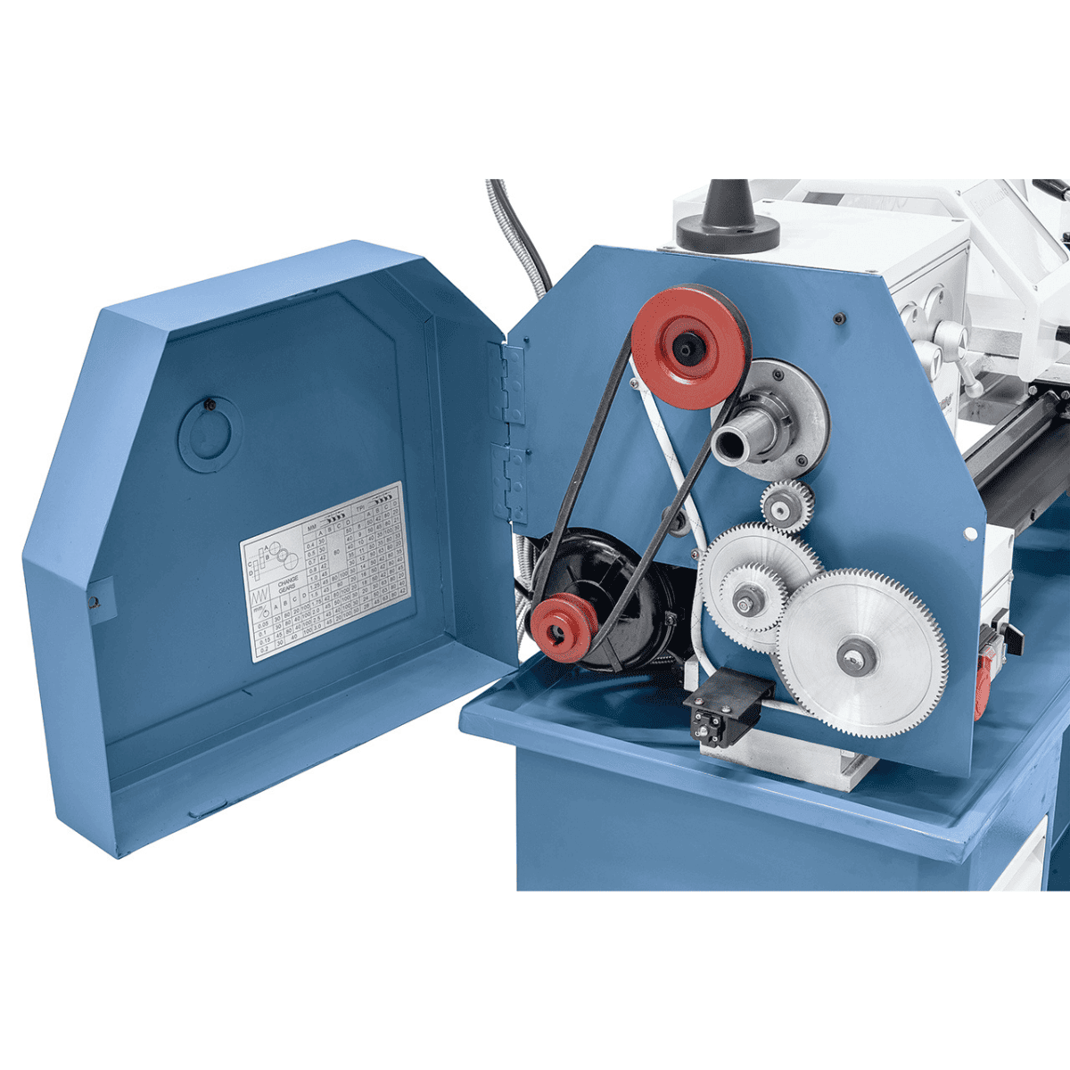 Bernardo Tornio metallo Hobby 500 - 400V con visualizzatore digitale a 2 assi DT 40