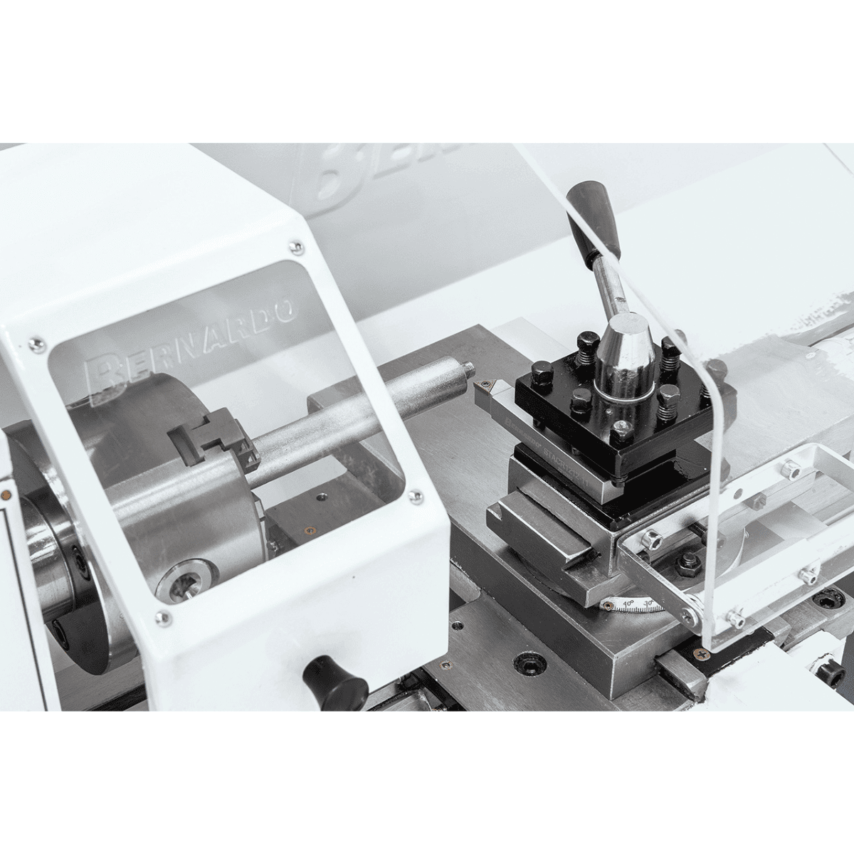 Bernardo Tornio metallo Hobby 500 - 400V con visualizzatore digitale a 2 assi DT 40
