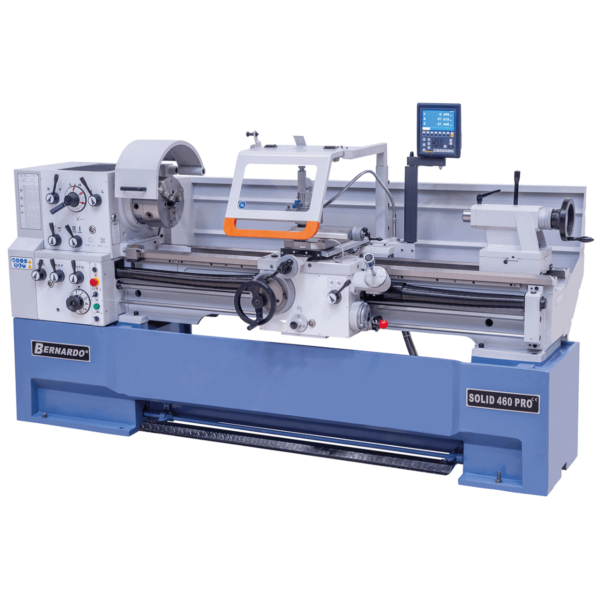 Tornio Bernardo Solid 460 x 1500 Pro con visualizzatore digitale 3 assi