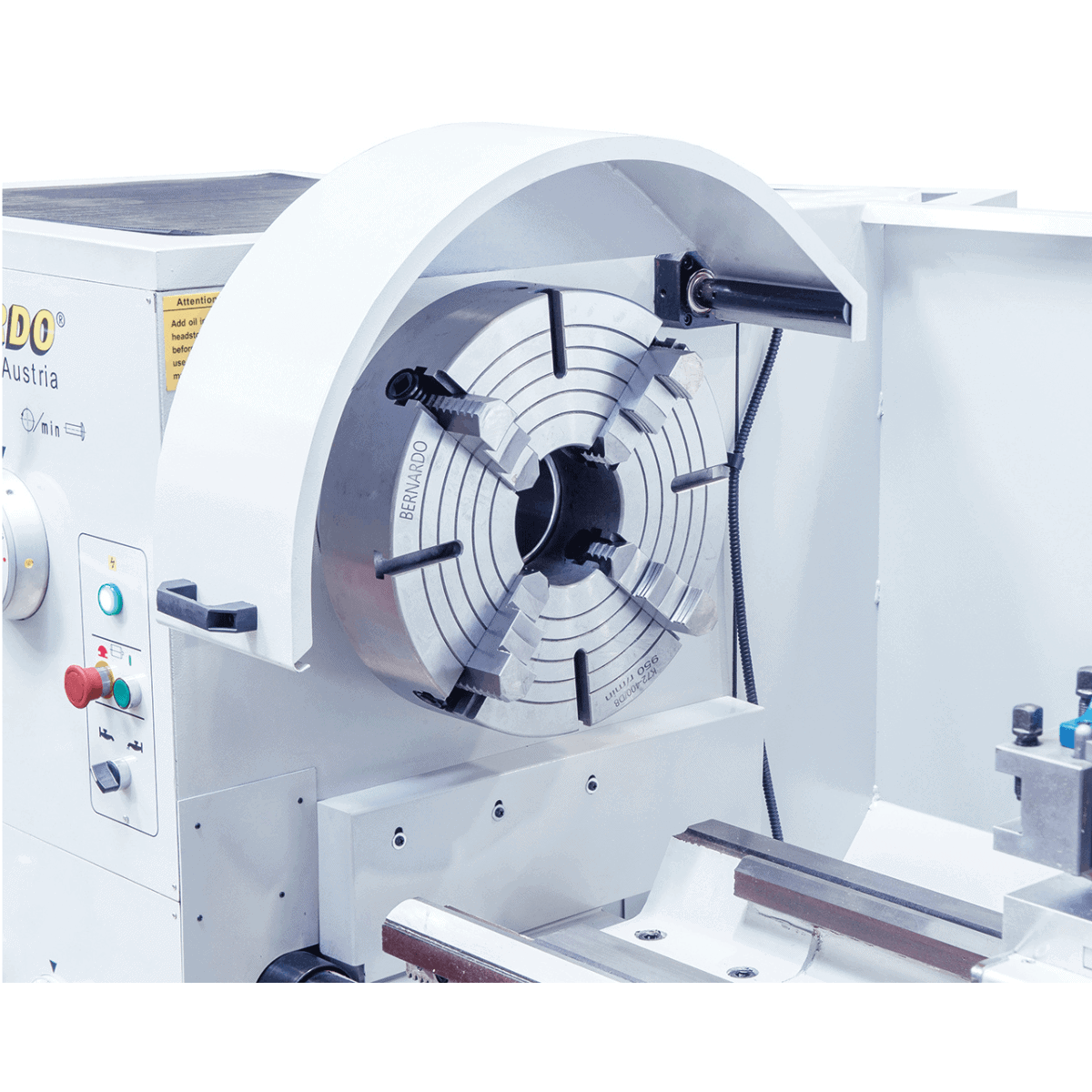 Tornio Bernardo Goliath 660 x 2000 con DRO digitale 3 assi