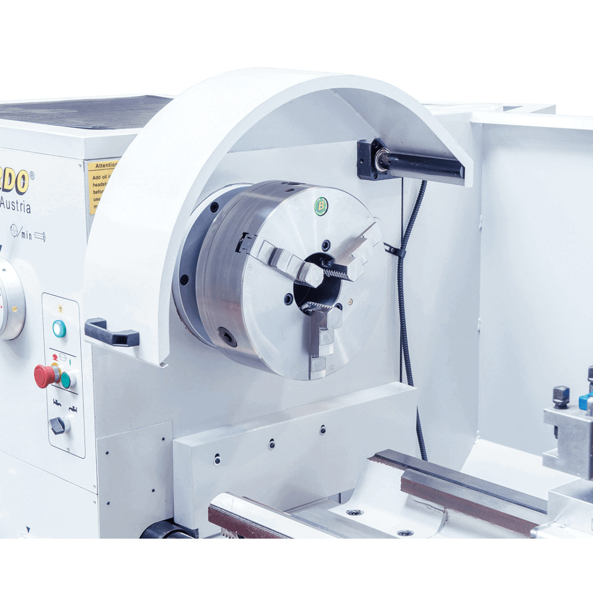 Tornio Bernardo Goliath 660 x 2000 con DRO digitale 3 assi