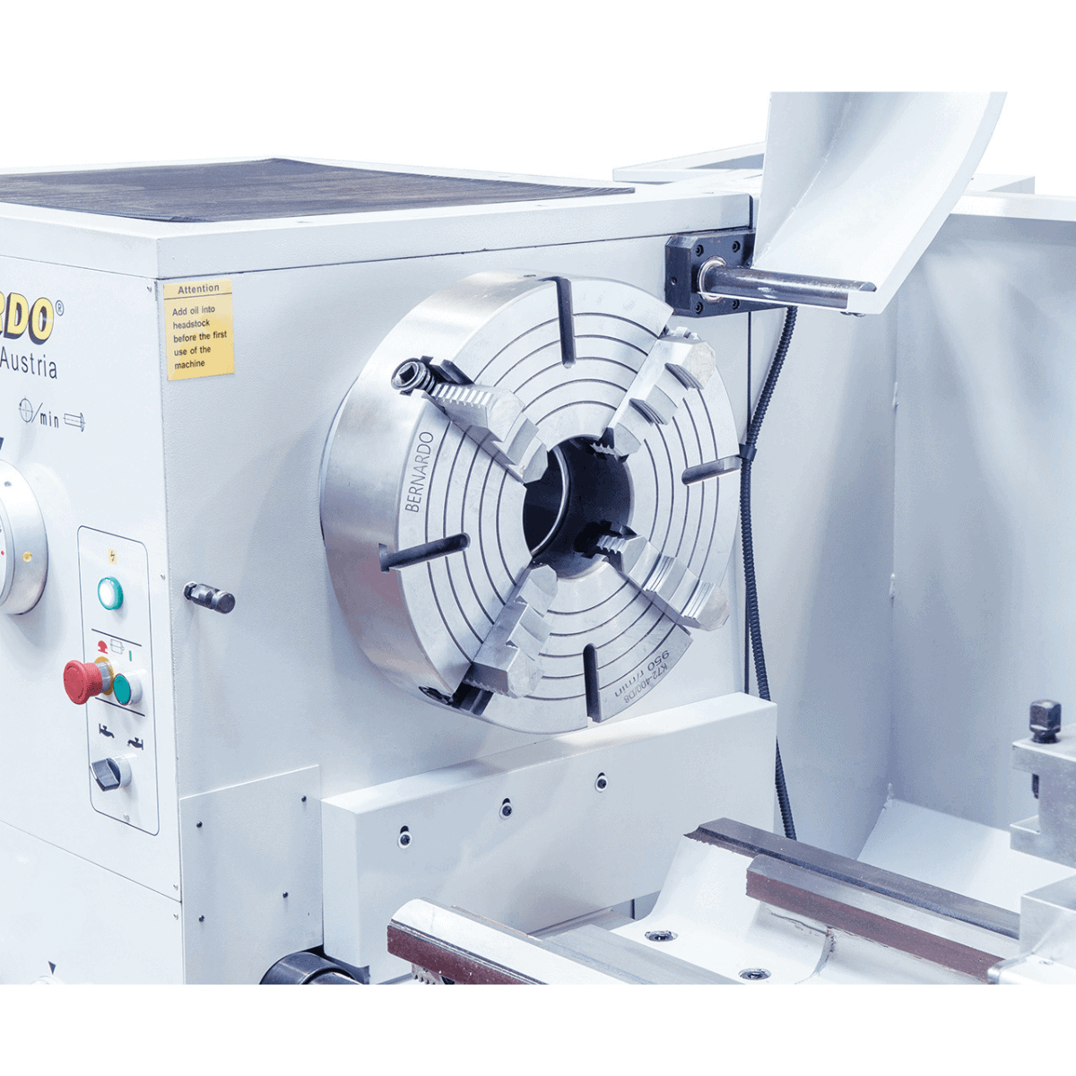 Tornio Bernardo Goliath 660 x 2000 con DRO digitale 3 assi