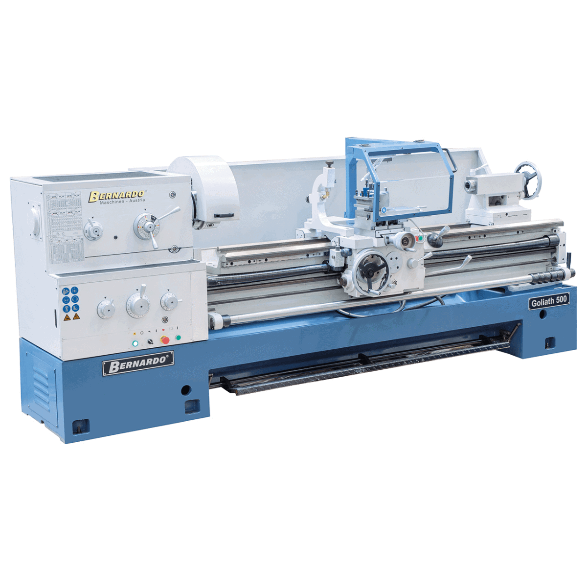 Tornio parallelo Bernardo Goliath 500 x 3000 con DRO 3 assi