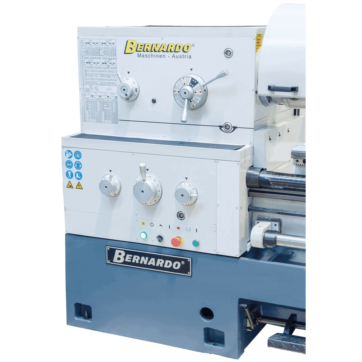 Tornio parallelo Bernardo Goliath 500 x 3000 con DRO 3 assi