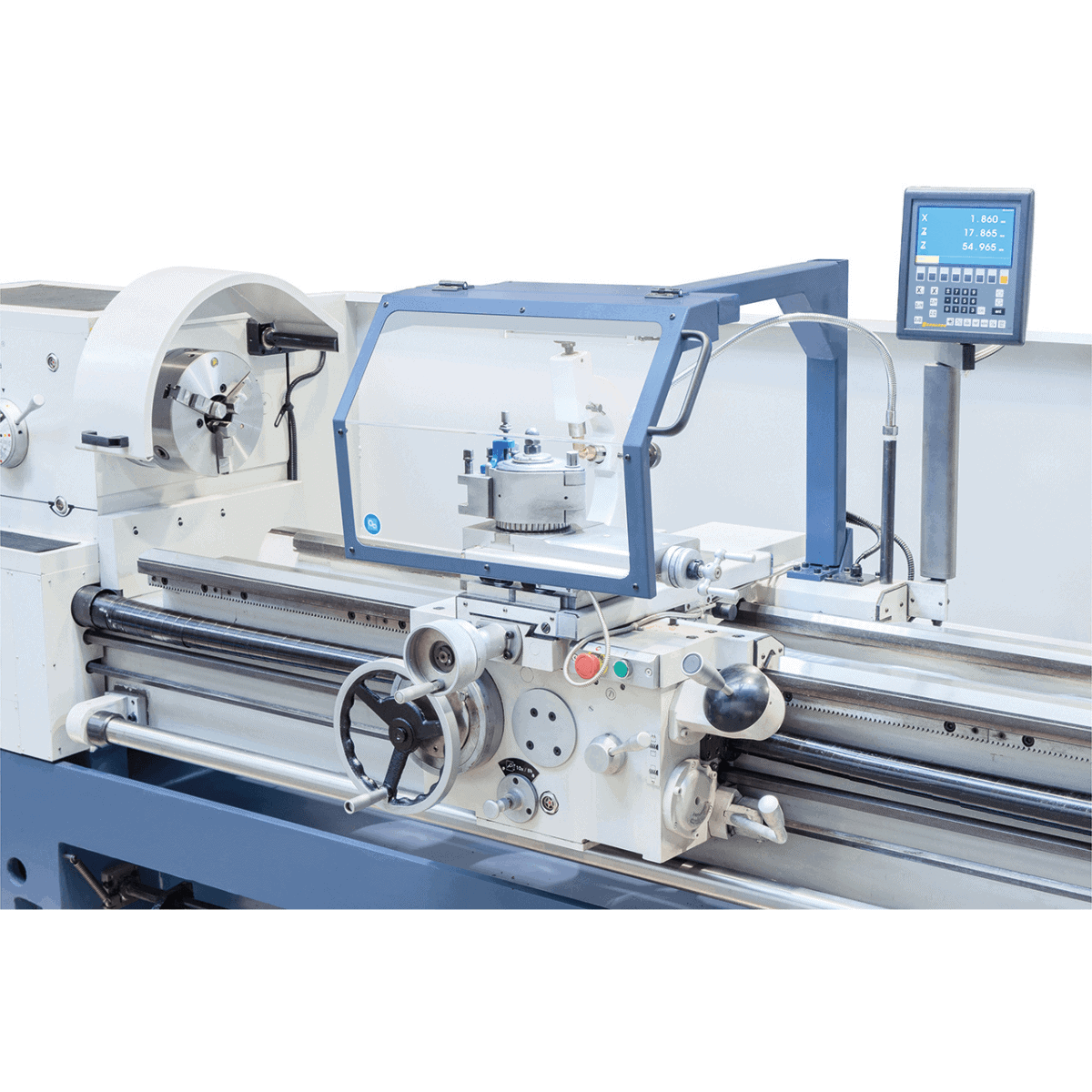 Tornio parallelo Bernardo Goliath 500 x 3000 con DRO 3 assi