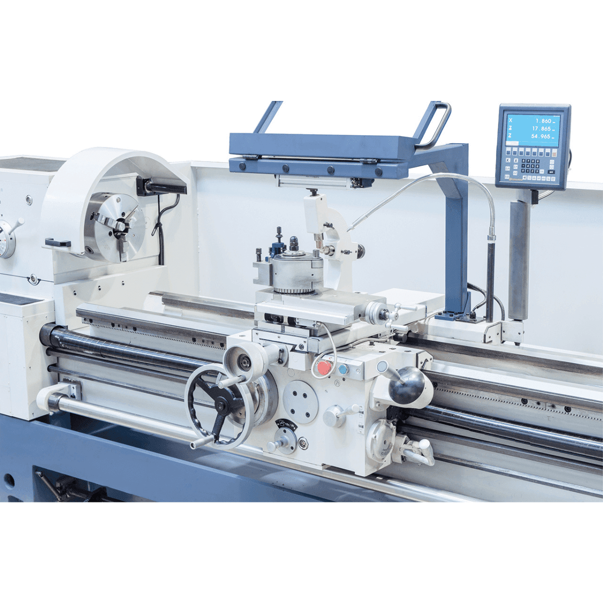 Tornio parallelo Bernardo Goliath 500 x 3000 con DRO 3 assi