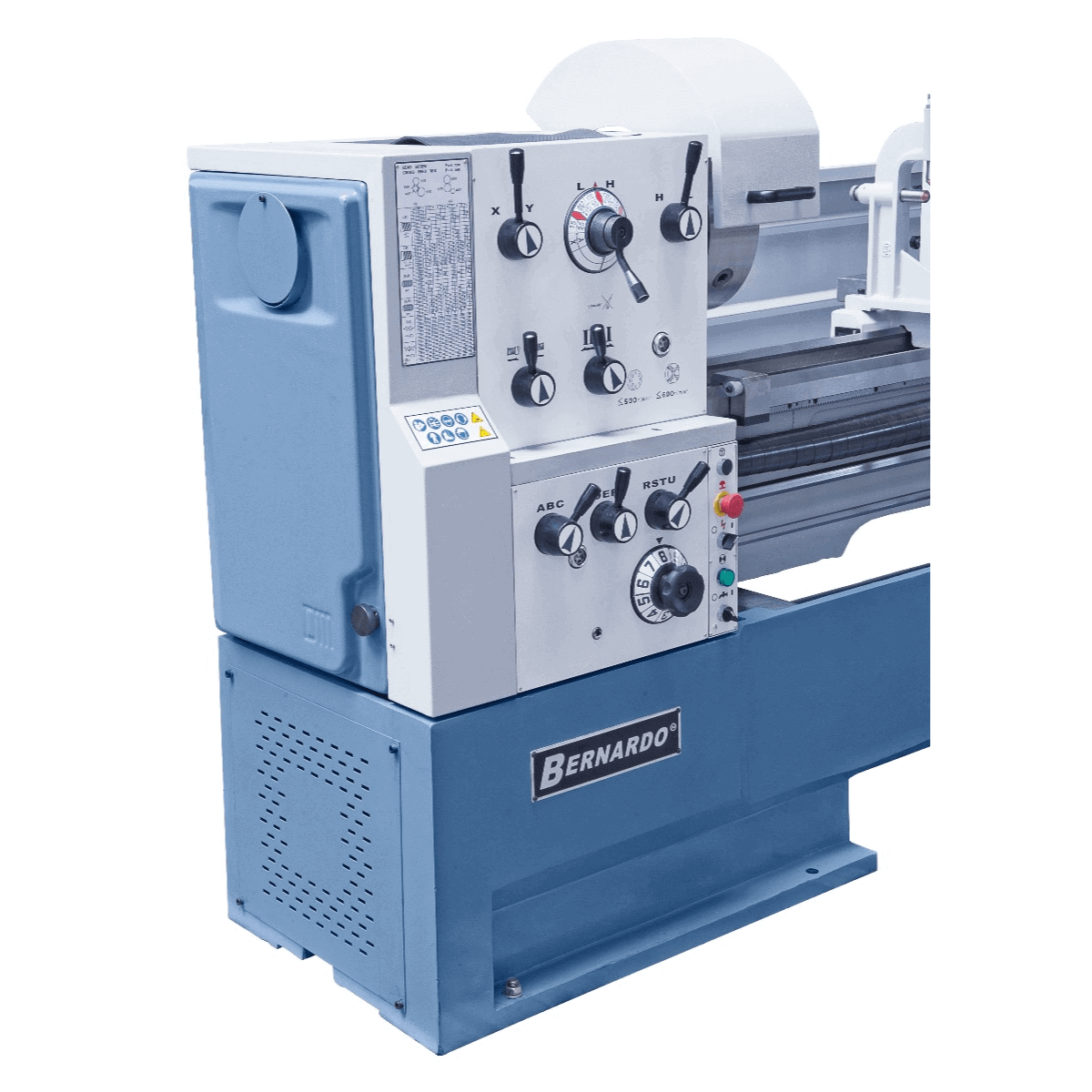 Tornio Bernardo TITAN 560 x 1500 Pro con DRO 3 assi – Potenza e precisione