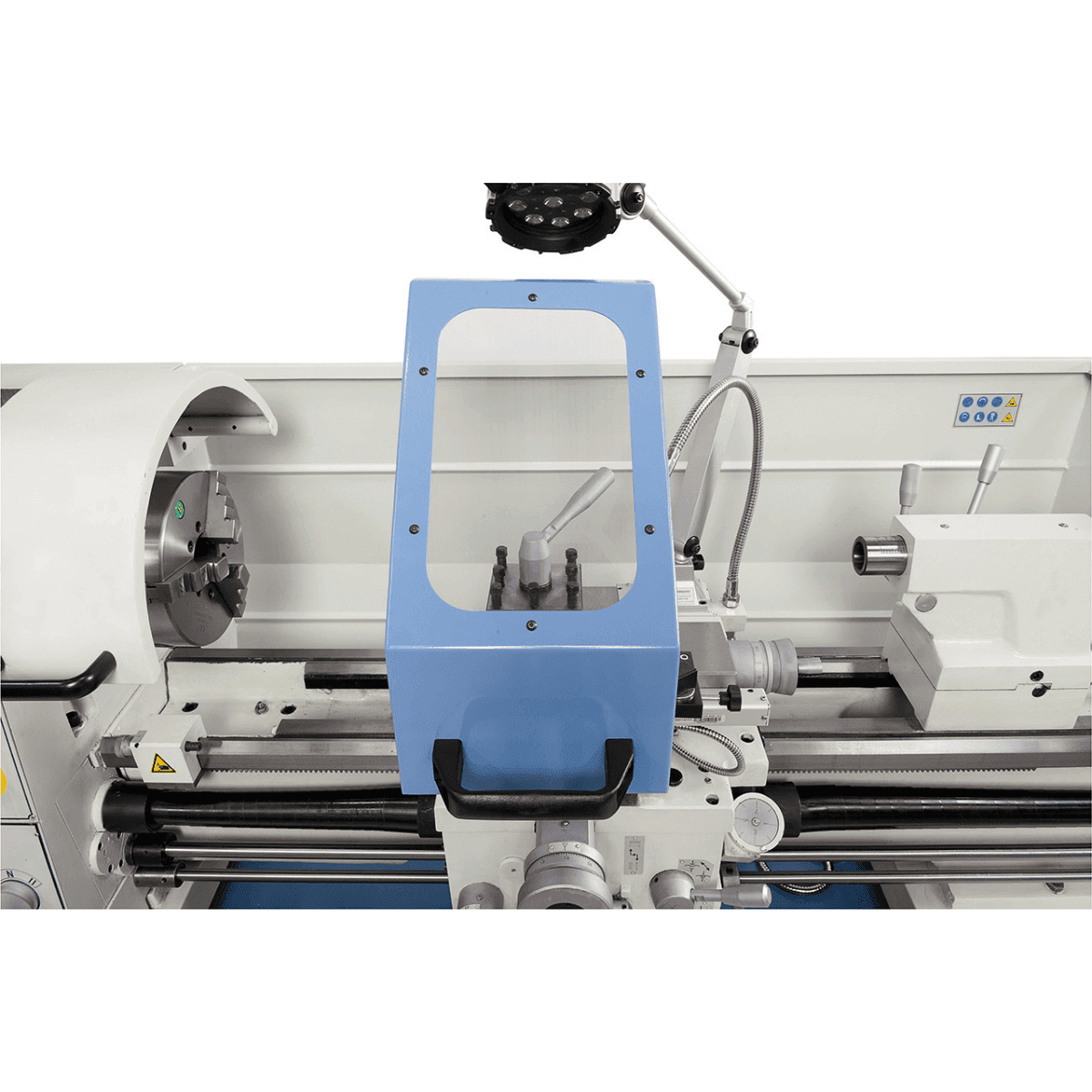 Tornio Bernardo Master 400 x 1000 con DRO 3 assi